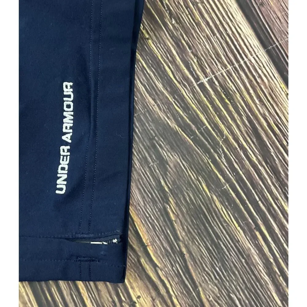 Under Armour UA Blue Track Pants Mens Size Medium
